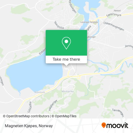 Magneten Kjøpes map