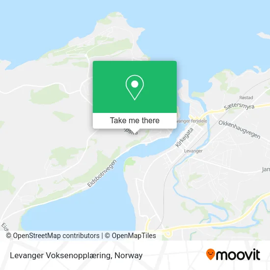 Levanger Voksenopplæring map