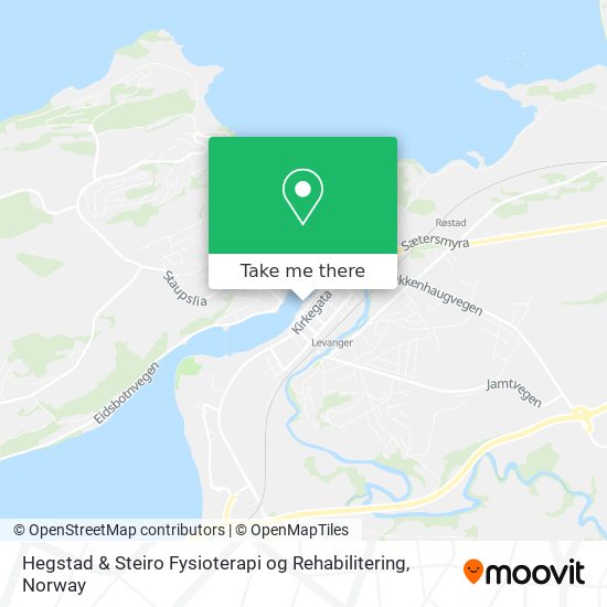 Hegstad & Steiro Fysioterapi og Rehabilitering map