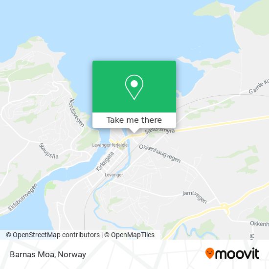Barnas Moa map