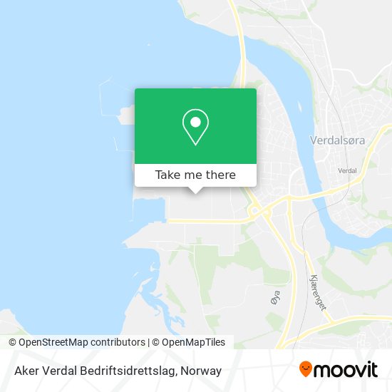 Aker Verdal Bedriftsidrettslag map