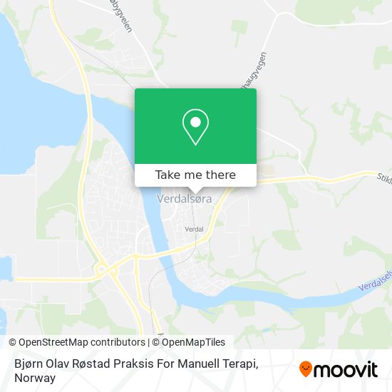Bjørn Olav Røstad Praksis For Manuell Terapi map