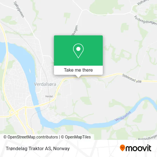 Trøndelag Traktor AS map