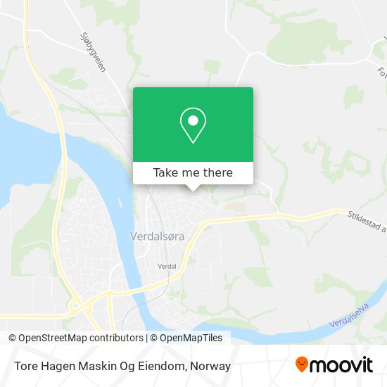 Tore Hagen Maskin Og Eiendom map