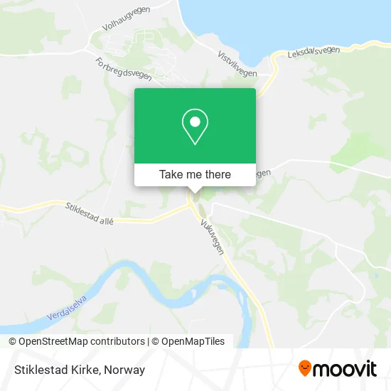 Stiklestad Kirke map