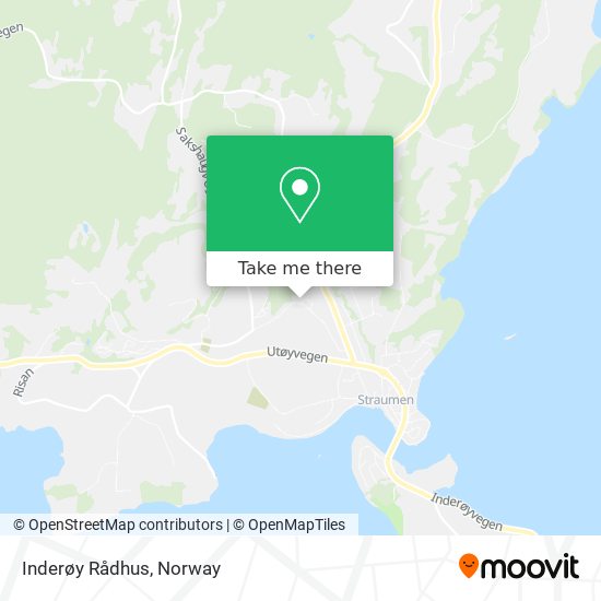 Inderøy Rådhus map