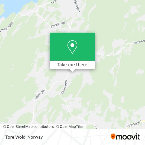 Tore Wold map