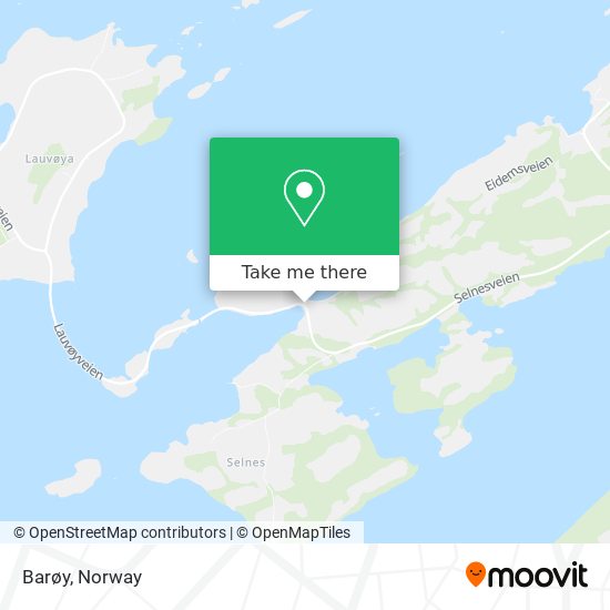 Barøy map