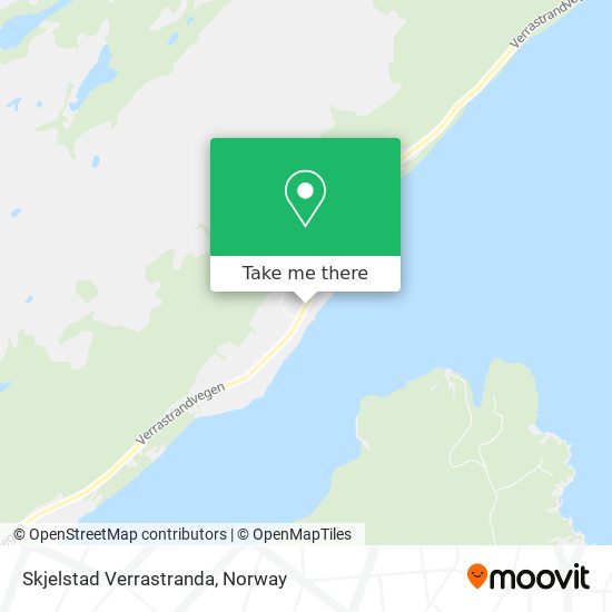 Skjelstad Verrastranda map