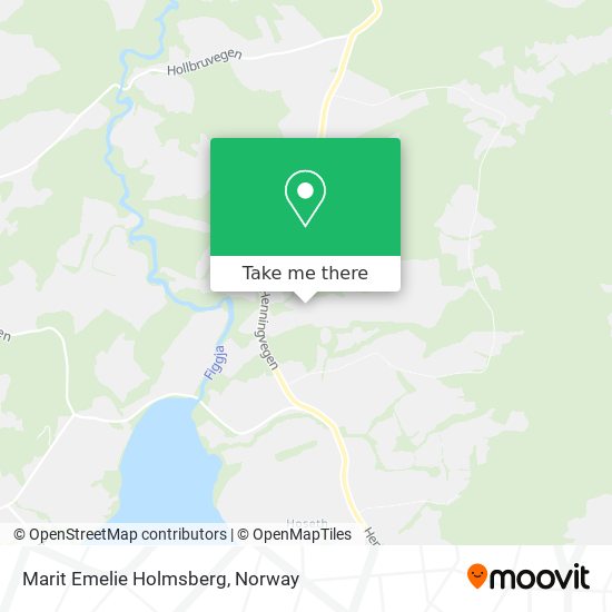 Marit Emelie Holmsberg map