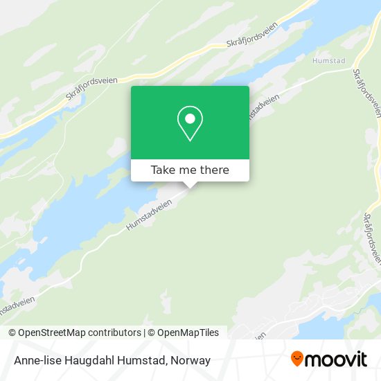 Anne-lise Haugdahl Humstad map