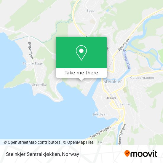 Steinkjer Sentralkjøkken map