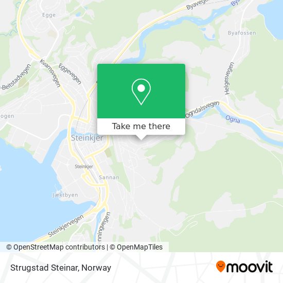 Strugstad Steinar map