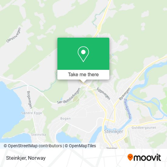 Steinkjer map