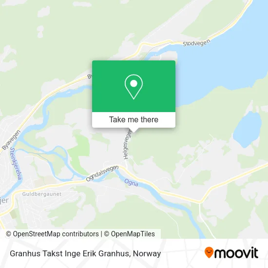 Granhus Takst Inge Erik Granhus map