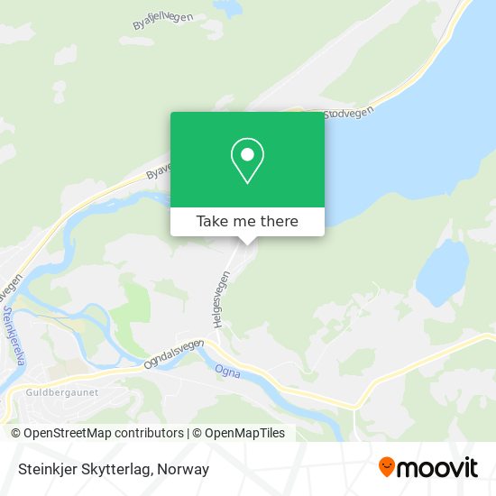 Steinkjer Skytterlag map