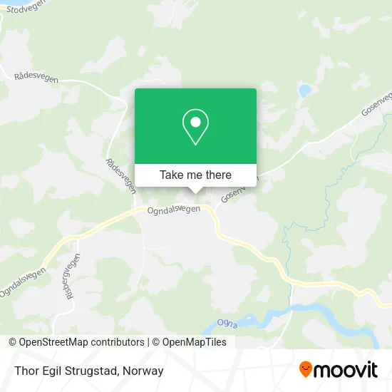 Thor Egil Strugstad map