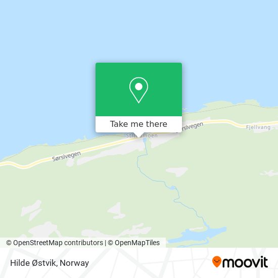 Hilde Østvik map