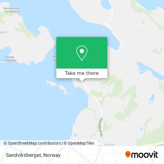 Sandviksberget map