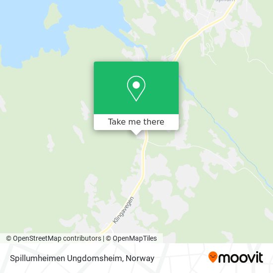 Spillumheimen Ungdomsheim map