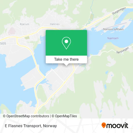 E Flasnes Transport map