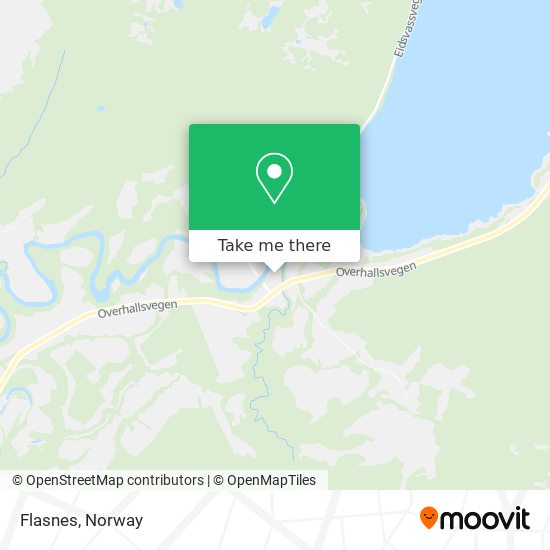 Flasnes map