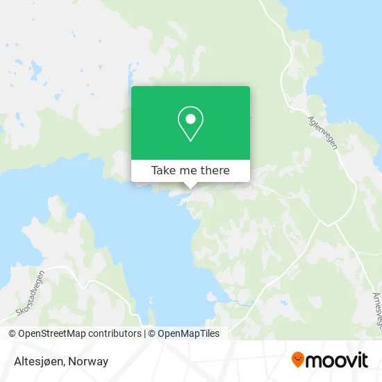 Altesjøen map