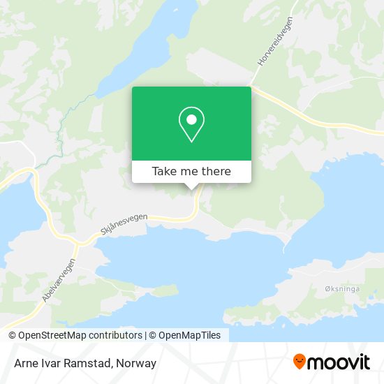 Arne Ivar Ramstad map