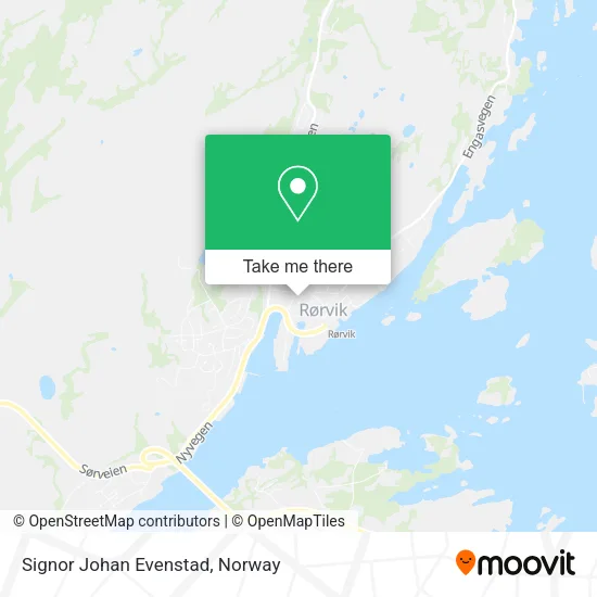 Signor Johan Evenstad map