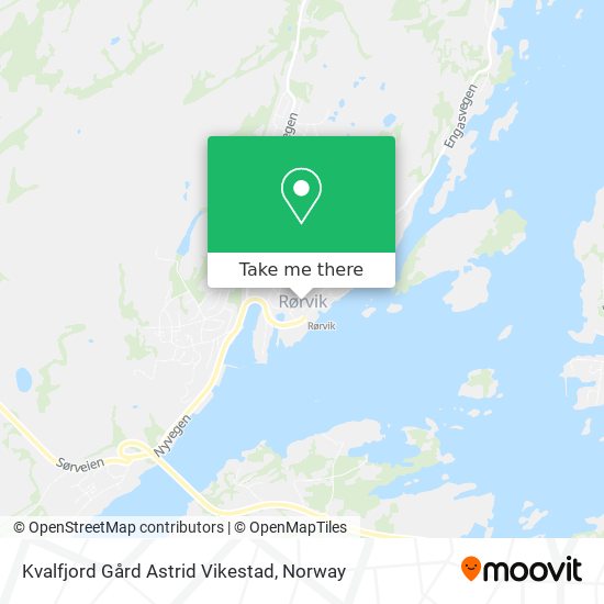 Kvalfjord Gård Astrid Vikestad map