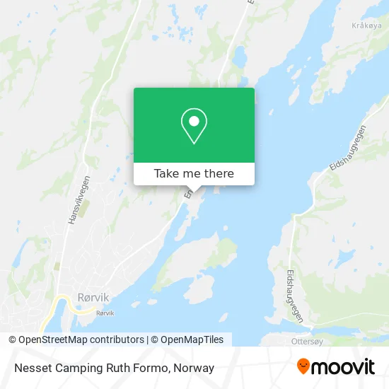 Nesset Camping Ruth Formo map