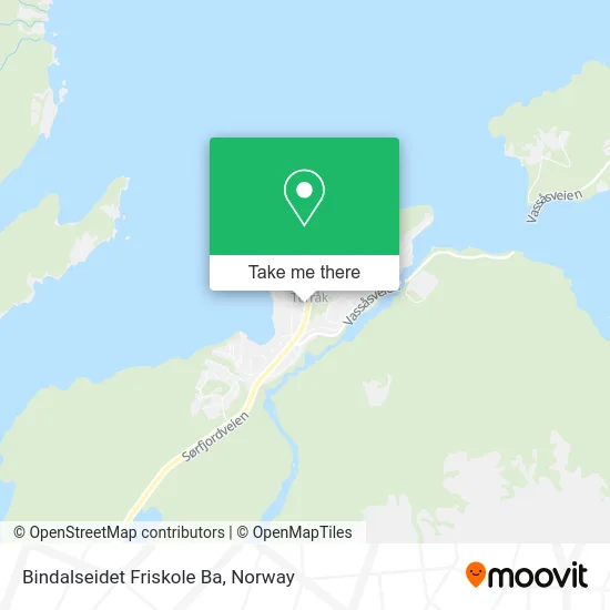 Bindalseidet Friskole Ba map