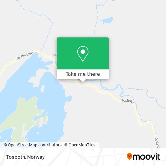 Tosbotn map