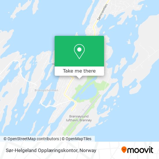 Sør-Helgeland Opplæringskontor map