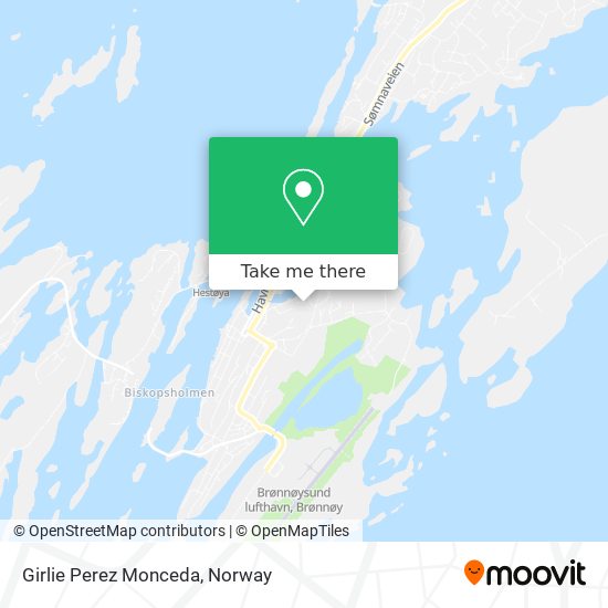 Girlie Perez Monceda map