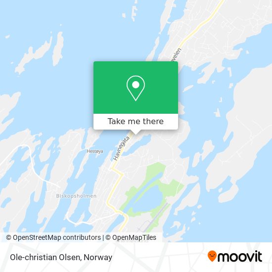 Ole-christian Olsen map