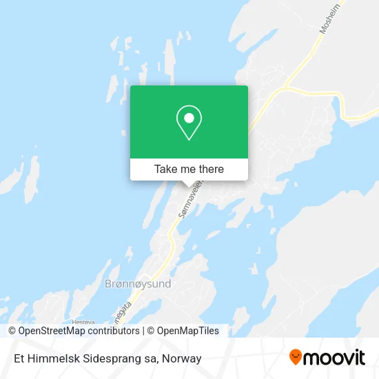 Et Himmelsk Sidesprang sa map