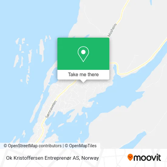 Ok Kristoffersen Entreprenør AS map