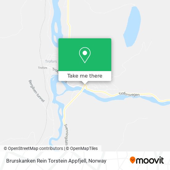 Brurskanken Rein Torstein Appfjell map
