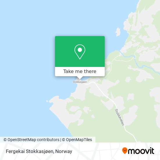 Fergekai Stokkasjøen map