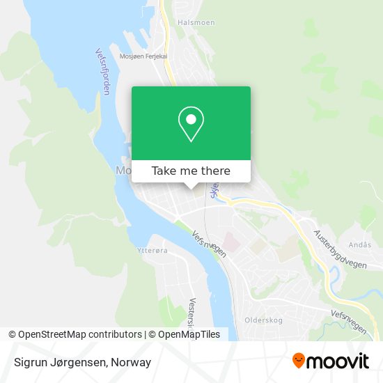 Sigrun Jørgensen map