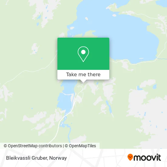 Bleikvassli Gruber map