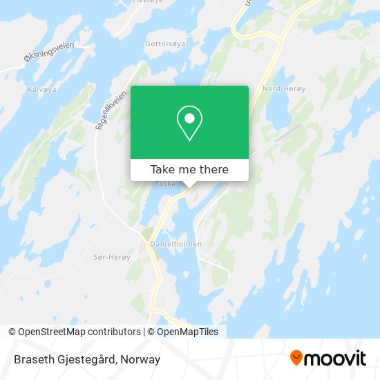 Braseth Gjestegård map