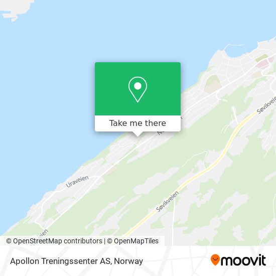 Apollon Treningssenter AS map