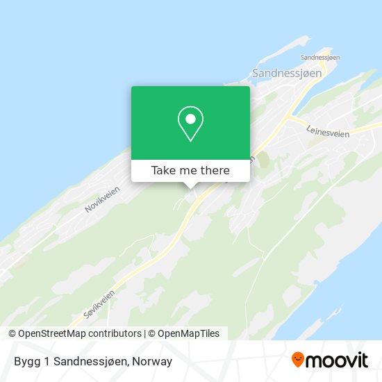 Bygg 1 Sandnessjøen map