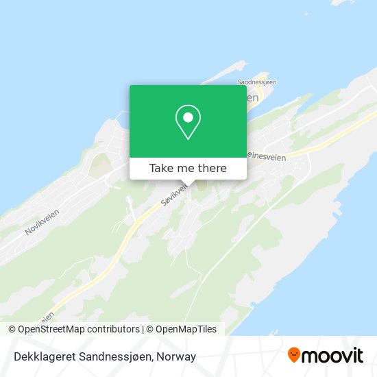 Dekklageret Sandnessjøen map