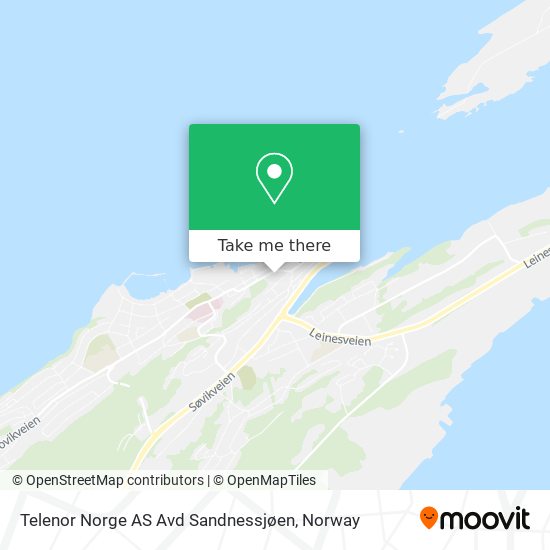 Telenor Norge AS Avd Sandnessjøen map