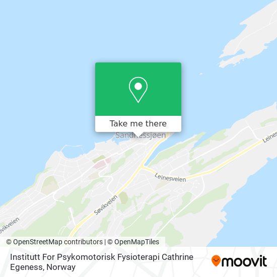 Institutt For Psykomotorisk Fysioterapi Cathrine Egeness map