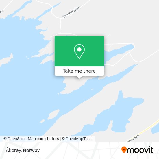 Åkerøy map