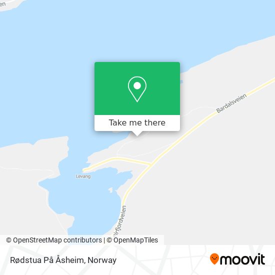 Rødstua På Åsheim map